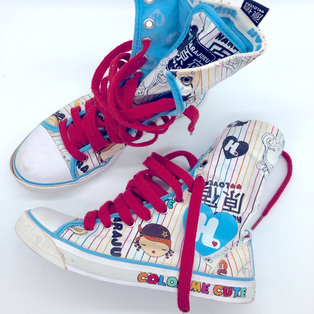 Harájuku Lovers High Top Sneakers